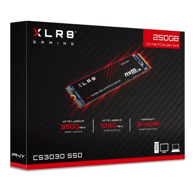 SSD PNY XLR8 CS3030 250GB NVMe Gen3x4
